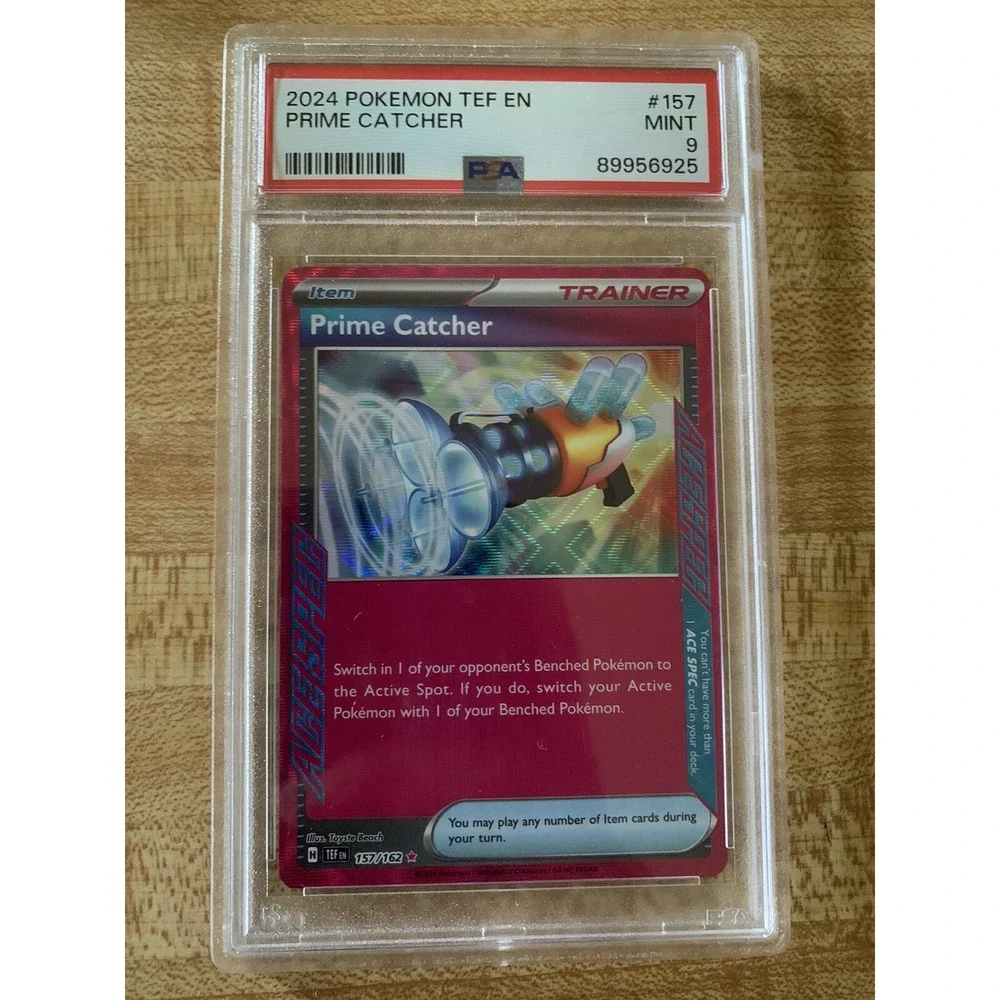Prime Catcher‎ 157/162 Ultra Rare ACE SPEC Pokemon TCG: Temporal Forces PSA 9